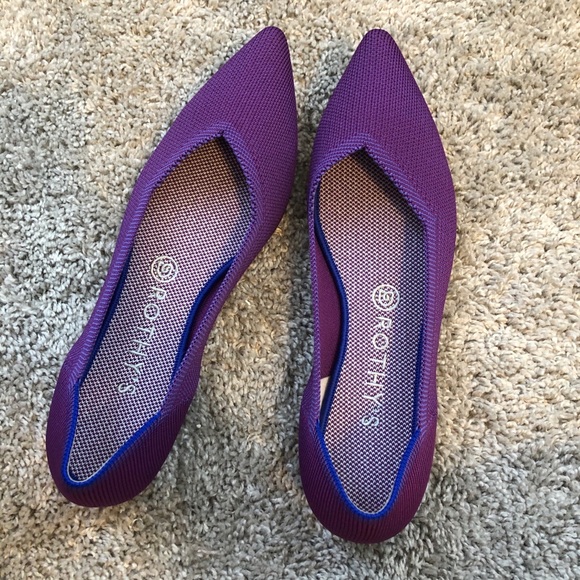 Rothy's Shoes - NEW rothy’s retired rare violet the point flats 9